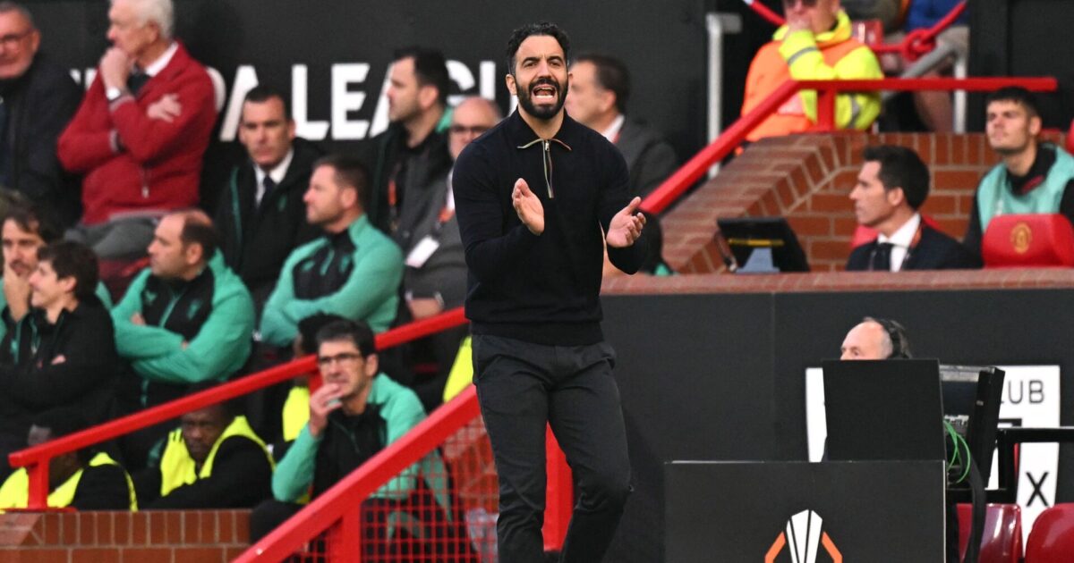 Spillerne kæmper om en plads i finalen, siger Amorim om resterende Premier League-kampe Foto: Oli Scarff/AFP/Ritzau Scanpix