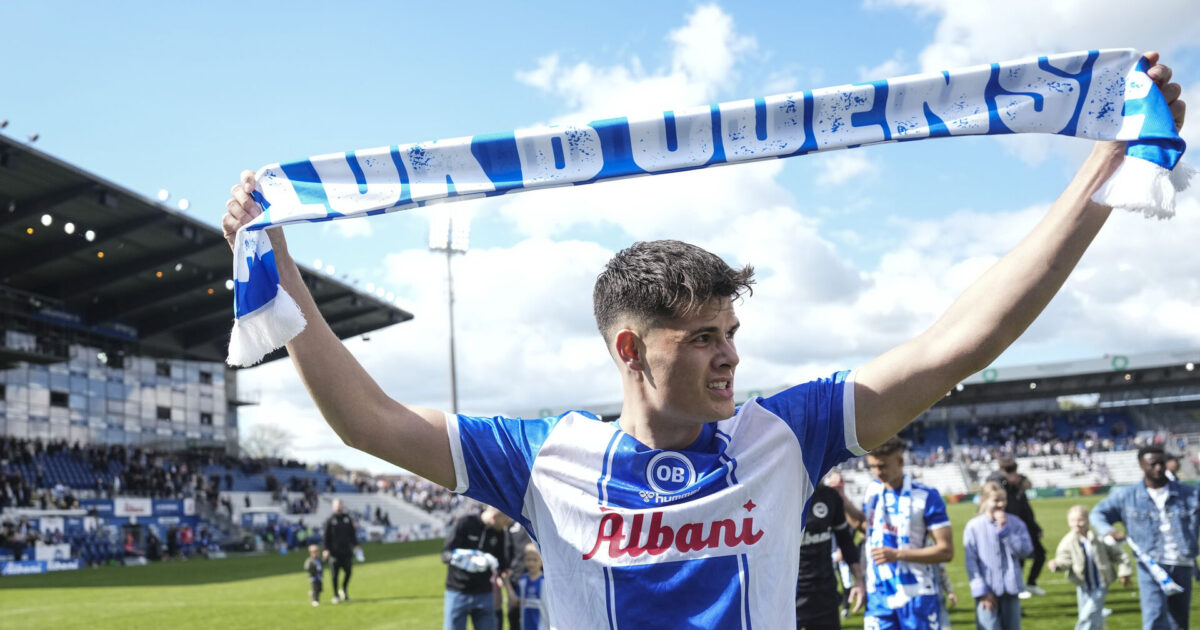 Snubler de på målstregen? OB sætter point til mod formstærke Kolding Foto: Claus Fisker/Ritzau Scanpix