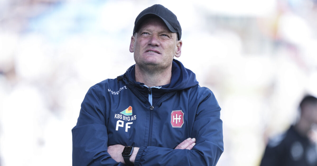 Enden på en æra: Per Frandsen stopper hos Hvidovre Foto: Claus Fisker/Ritzau Scanpix