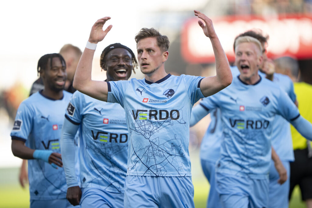 Randers' spillere jubler
