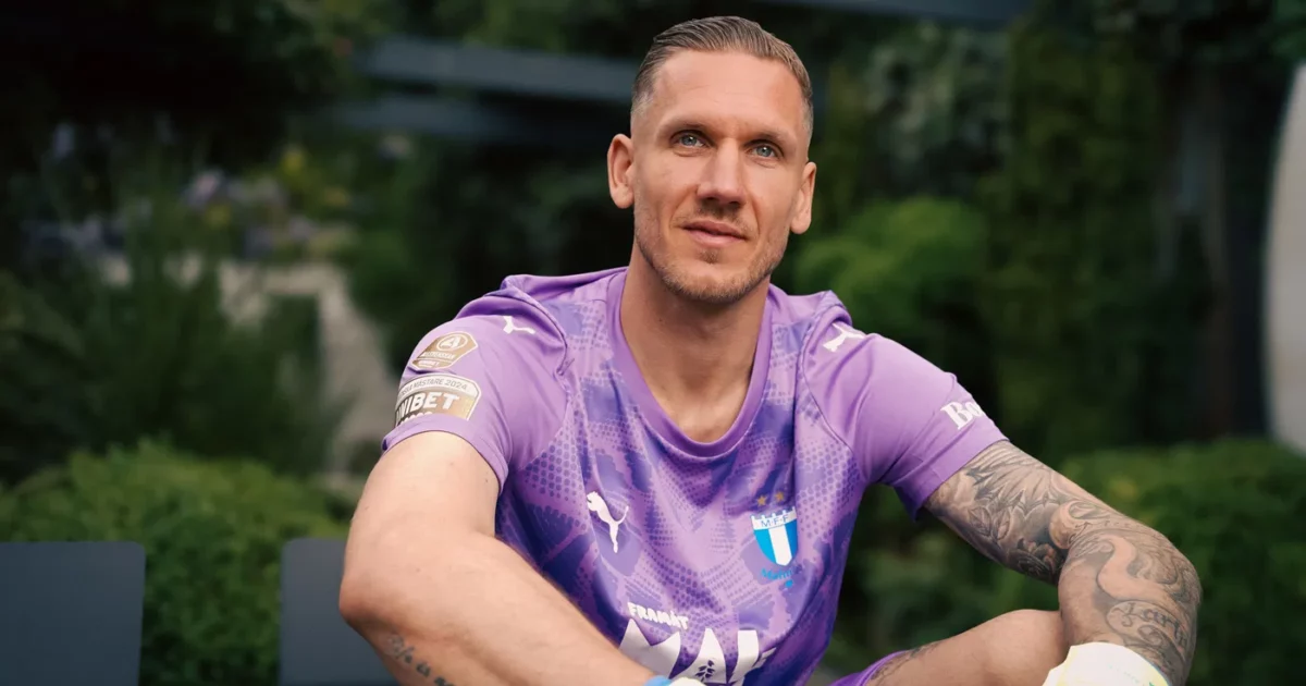 Robin Olsen skifter hjem til svensk fodbold Foto: Malmö FF