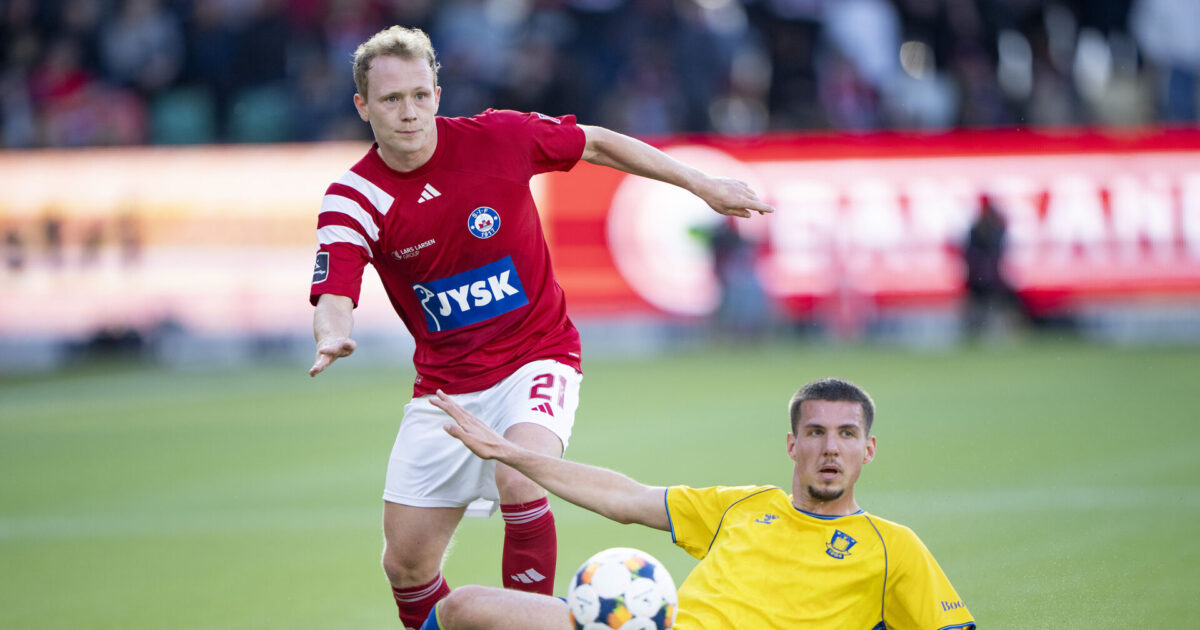 Silkeborg-profil starter i pokalfinalen, men slår fast: Håber det bliver min sidste kamp Foto: Bo Amstrup/Ritzau Scanpix
