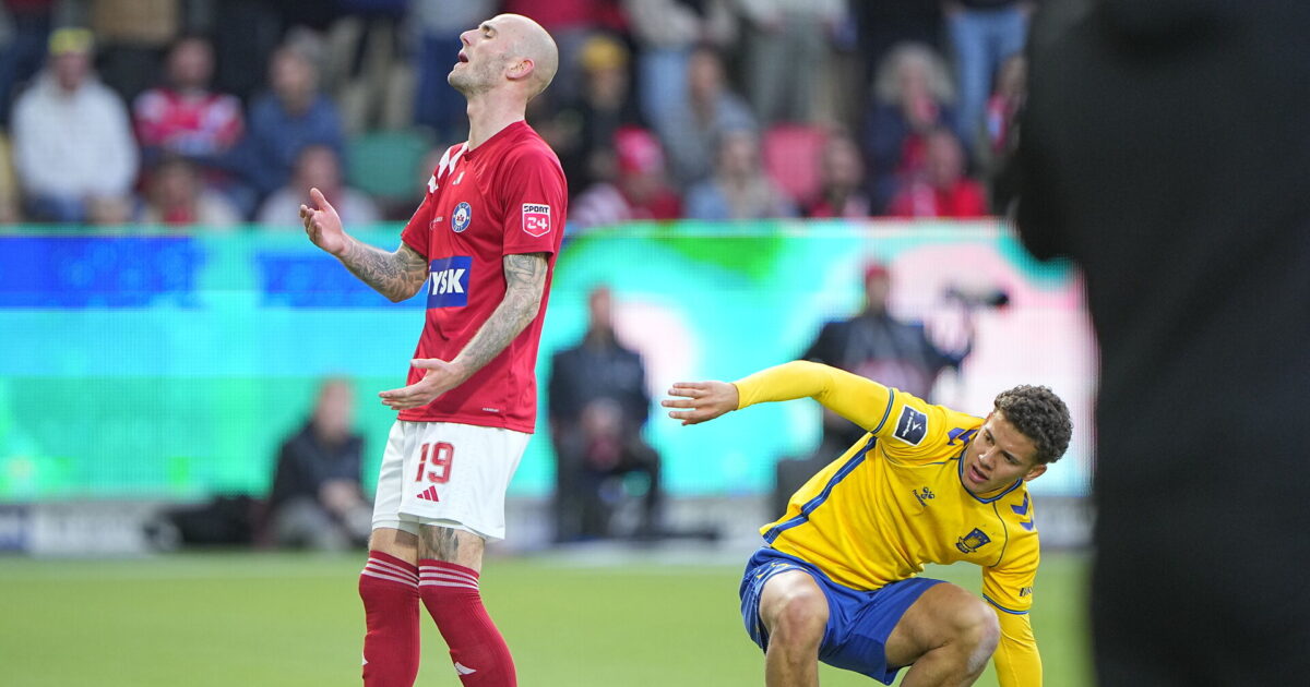 Brøndby-bøddel: Vi er godt kørende mod dem Foto: Bo Amstrup/Ritzau Scanpix