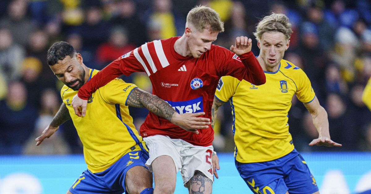 Brøndby-profil vil gøre alt for at give fansene en pokalfinale Foto: Liselotte Sabroe/Ritzau Scanpix