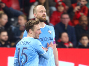 Philipp Hofmann under en kamp for Bochum.