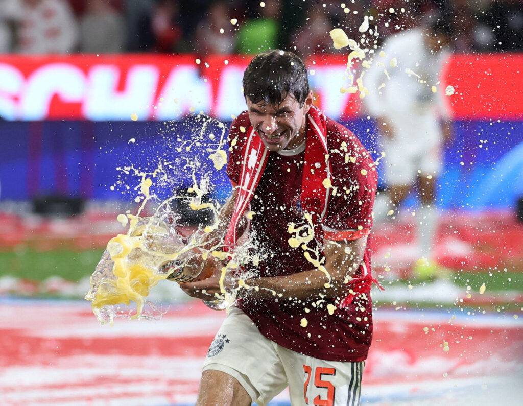 Thomas Müller siger farvel til Bayern Münchens hjemmepublikum