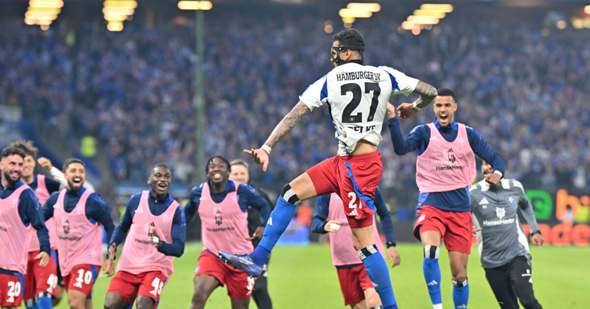 Ekstase i Hamborg! HSV er tilbage i Bundesligaen Foto: Ritzau Scanpix/REUTERS