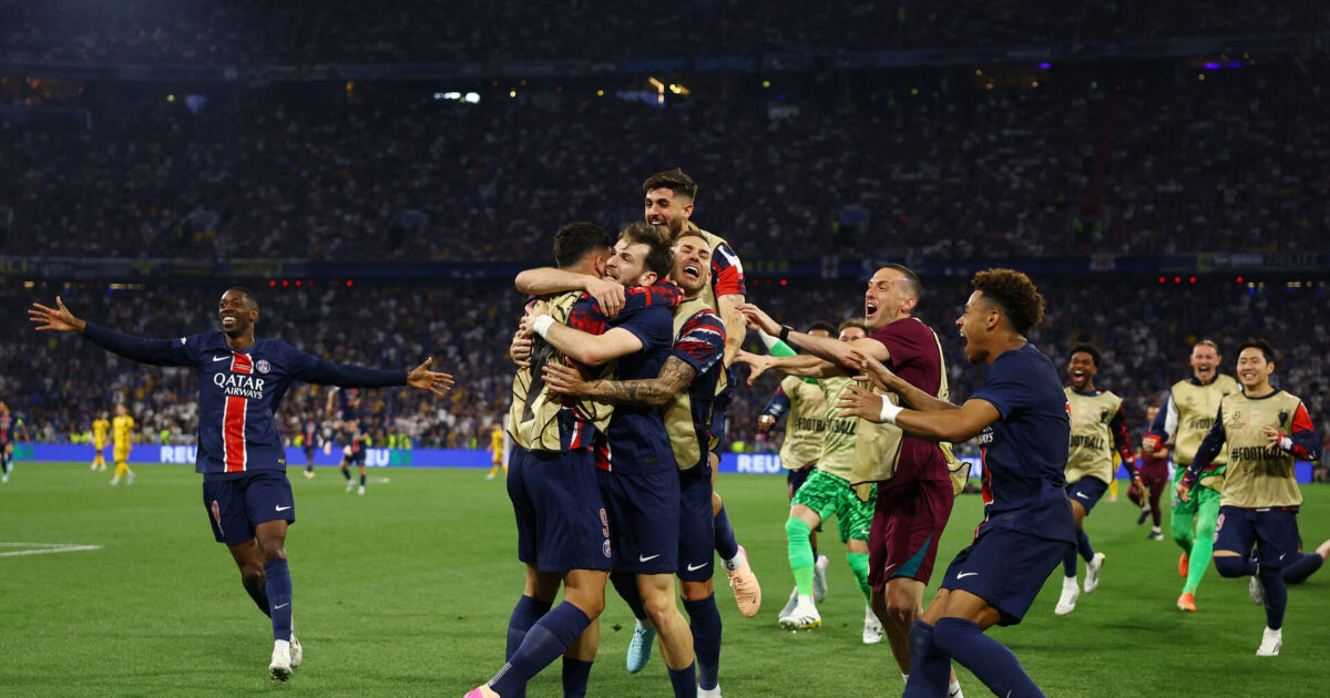 Gigantisk ydmygelse: PSG henter største finalesejr nogensinde Foto: Kai Pfaffenbach/REUTERS