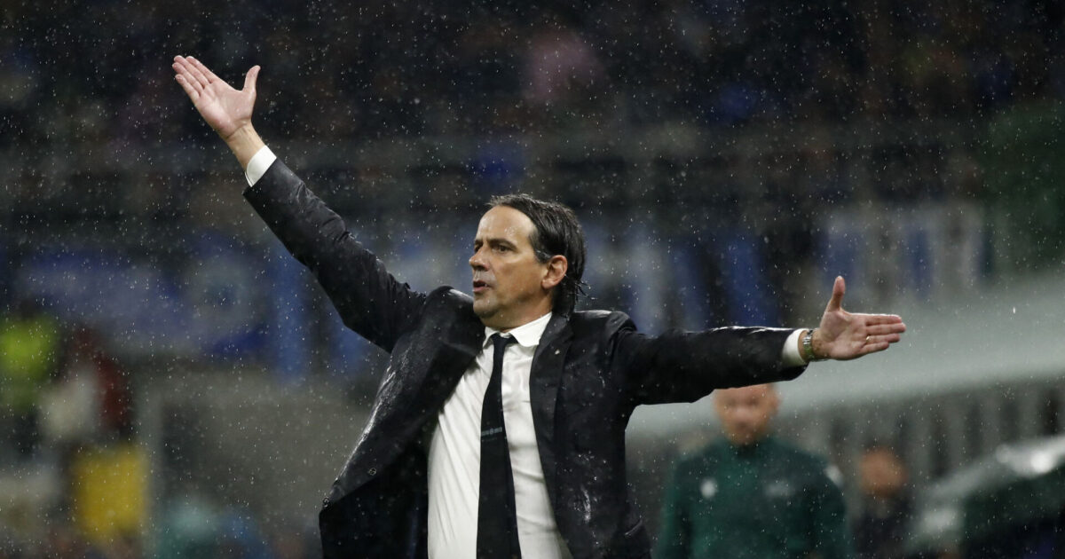 Inzaghi roser: Én Barca-spiller imponerede mig lige så meget som Yamal Soccer Football - Champions League - Semi Final - Second Leg - Inter Milan v FC Barcelona - San Siro, Milan, Italy - May 6, 2025 Inter Milan coach Simone Inzaghi REUTERS/Alessandro Garofalo
