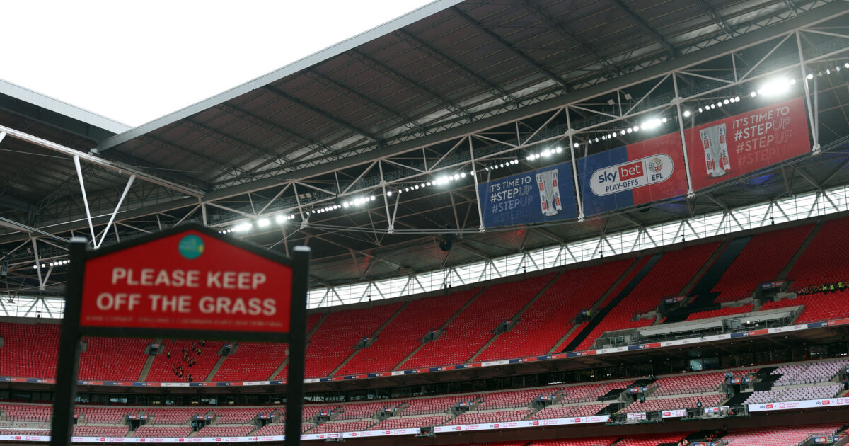 Se den store forløsning: Wimbledon sikrer oprykning på Wembley Foto: Ritzau Scanpix/REUTERS