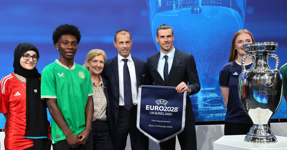 Vejen til EM 2028: De fire værtslande skal også kvalificere sig Foto: Denis Balibouse/REUTERS