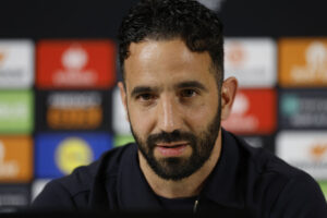 Amorim på pressemøde