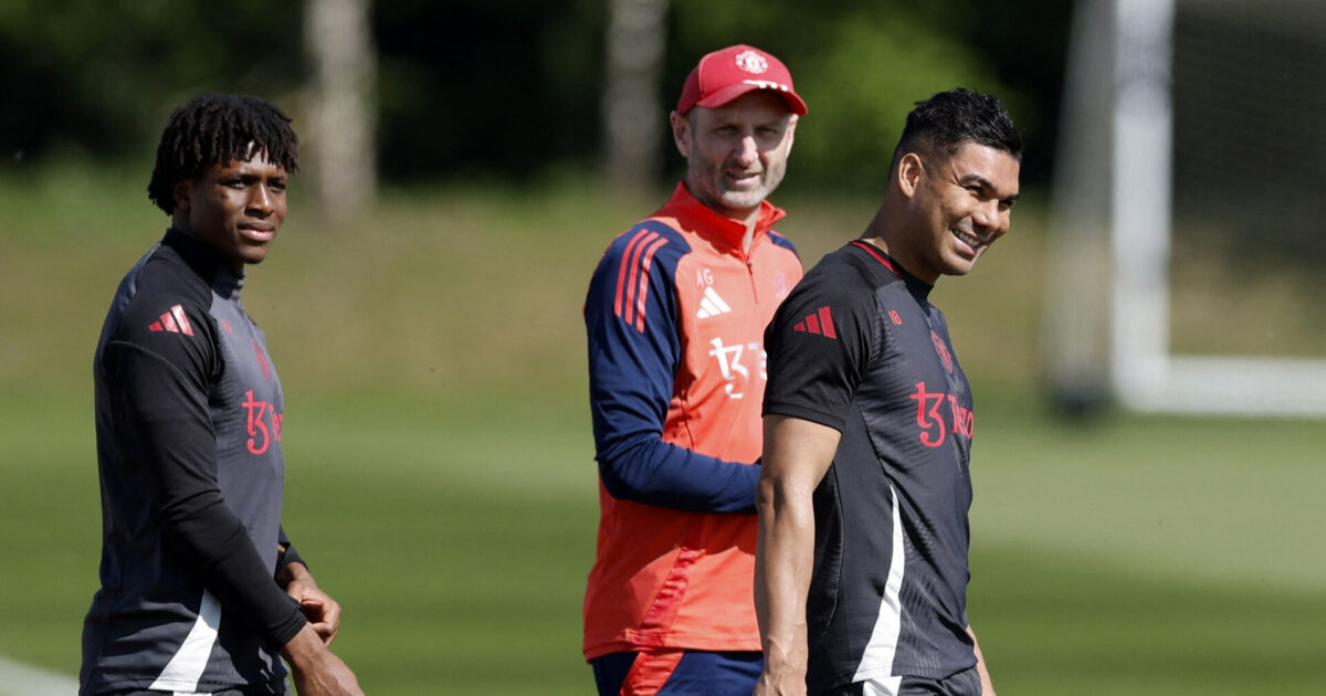 Svensker forlader Amorims stab i Manchester United Foto: Ritzau Scanpix/REUTERS