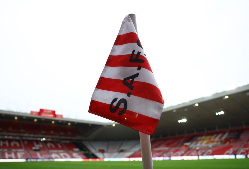 Sunderland hjørneflag.