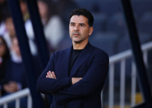 Michel Sanchez inden Gironas kamp mod FC Barcelona.