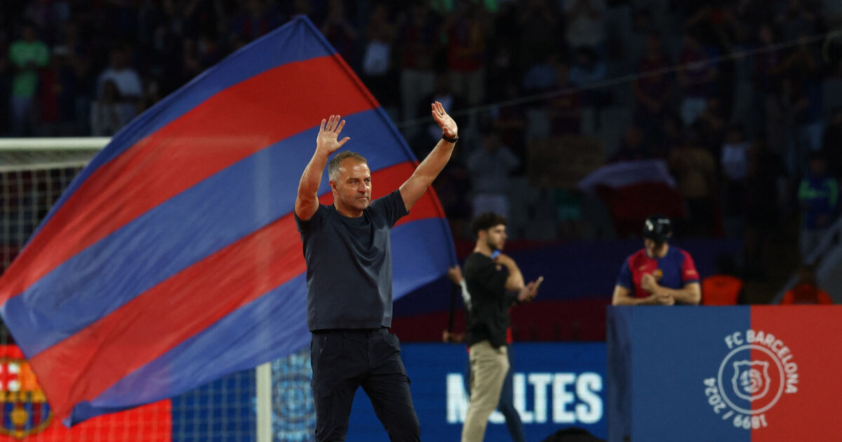 Transferguruer enige: Flick forlænger i dag Foto: Albert Gea/REUTERS