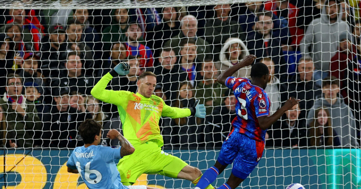 Nottingham Forest dummer sig igen:  Champions League-drømmen er i fare Foto: Matthew Childs/Reuters/Ritzau Scanpix