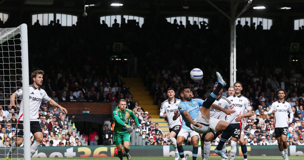 Gündogans første scoring var et drømmemål: Det tog noget tid Foto: Ritzau Scanpix/REUTERS