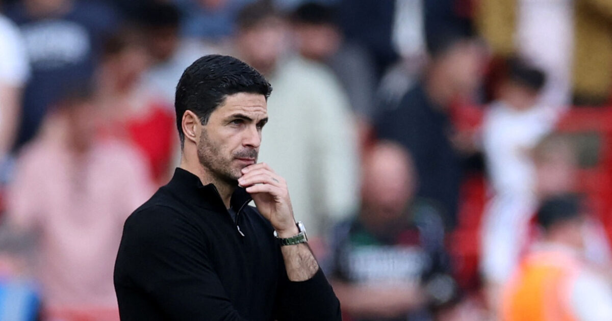 Medie: Mikel Arteta får mange penge at snolde for Soccer Football - Premier League - Liverpool v Arsenal - Anfield, Liverpool, Britain - May 11, 2025 Arsenal manager Mikel Arteta looks on REUTERS/Phil Noble EDITORIAL USE ONLY.NO USE WITH UNAUTHORIZED AUDIO, VIDEO, DATA, FIXTURE LISTS, CLUB/LEAGUE LOGOS OR 'LIVE' SERVICES. ONLINE IN-MATCH USE LIMITED TO 120 IMAGES, NO VIDEO EMULATION.NO USE IN BETTING, GAMES OR SINGLE CLUB/LEAGUE/PLAYER PUBLICATIONS. PLEASE CONTACT YOUR ACCOUNT REPRESENTATIVE FOR FURTHER DETAILS..