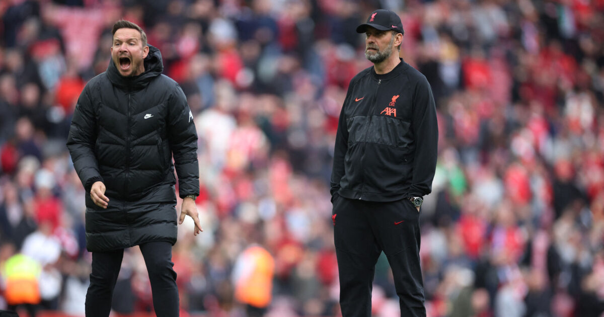 Kniv i ryggen? Klopps højre hånd meldes på plads i City Foto: Ritzau Scanpix/REUTERS