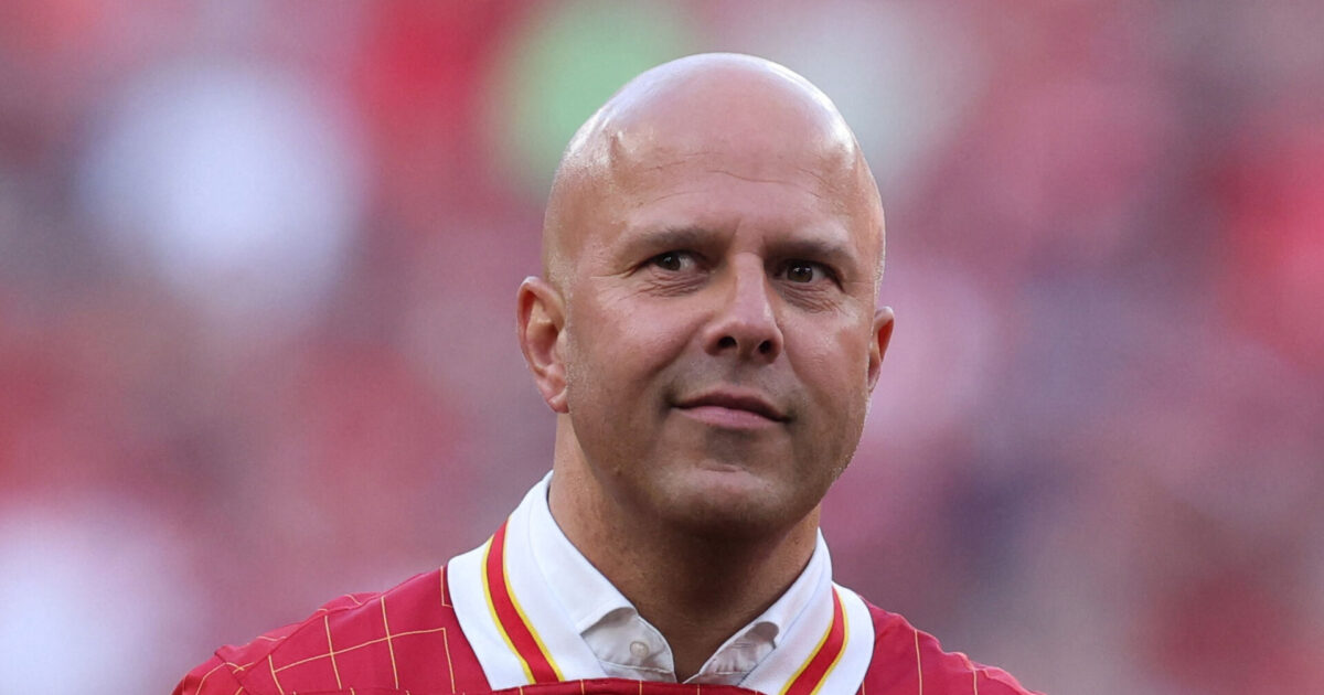 Arne Slot fik lykønskning fra Klopp: Nu er du en del af historien Foto: Phil Noble/Reuters/Ritzau Scanpix