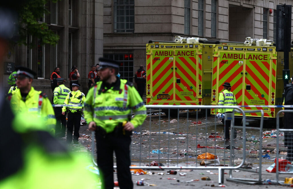 Liverpools fanparade blev spoleret af en ulykke