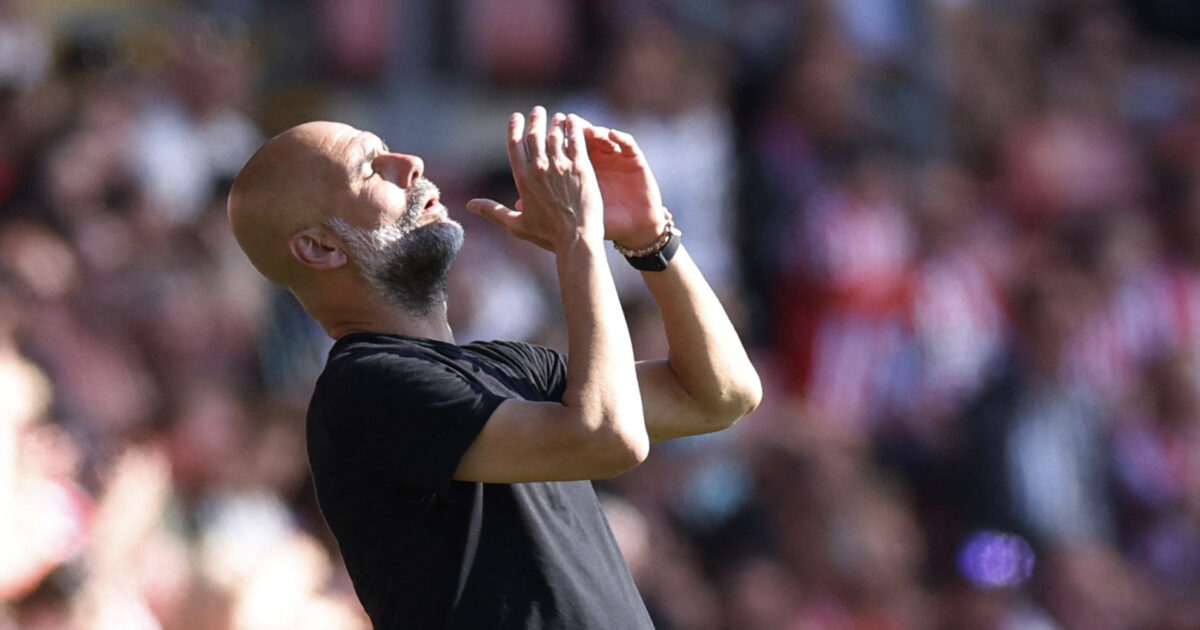 Trods Haaland-retur: Manchester Citys sejrsstime brudt af nedrykker Foto: Peter Cziborra /REUTERS