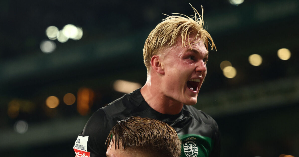 Conrad Harder vil lære af ‘verdens bedste angriber’ Foto: Pedro Nunes/REUTERS