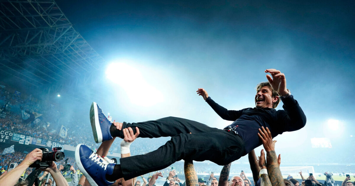 Historien kan gentages i Napoli: Smutter Conte straks efter mesterskab er afløser på plads Foto: Ritzau Scanpix/REUTERS