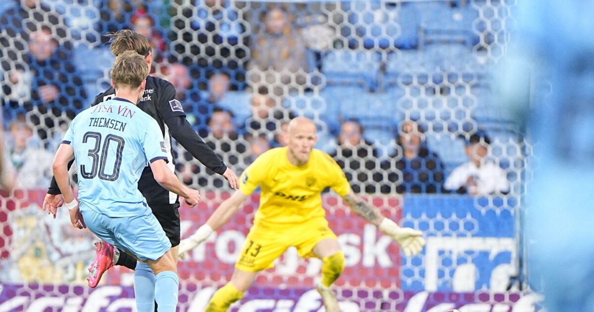 Randers-talents drømmeindhop afgør målfest mod FCN Foto: Bo Amstrup/Ritzau Scanpix
