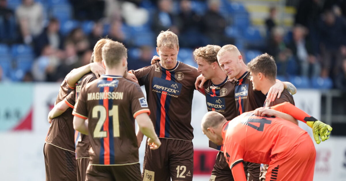 Kæmpe ydmygelse sender Lyngby ned sammen med AaB Foto: Claus Fisker/Ritzau Scanpix
