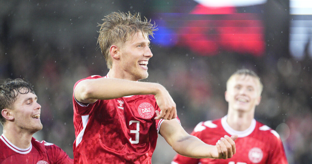 Riemer om tidligere AGF’er: ”Har en fremtid på landsholdet” Foto: Frank Cilius/Ritzau Scanpix