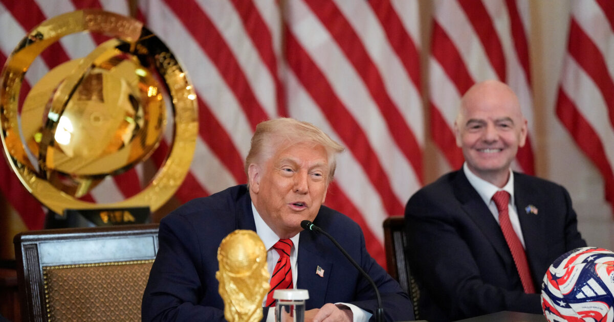 Donald Trump til FIFA-topmøde: Vil have Rusland med til VM 2026 Foto: Kent Nishimura/Reuters/Ritzau Scanpix