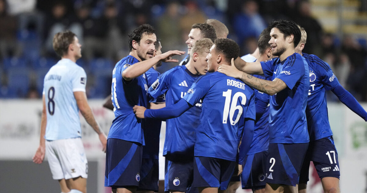 Sådan endte F.C. København og Silkeborg i pokalfinalen Foto: Claus Fisker/Ritzau Scanpix