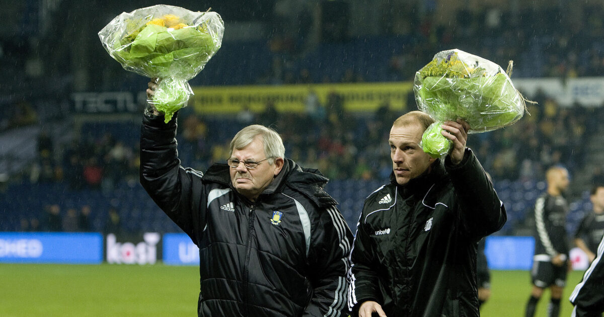 Medie: Retov genforenes med Brøndby-legende i Hvidovre Foto: Søren Bidstrup/Ritzau Scanpix