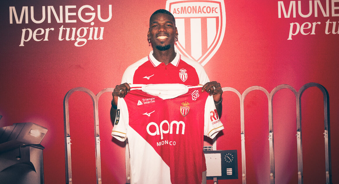 Officielt: Pogba bliver holdkammerat Mika Biereth Foto: AS Monaco
