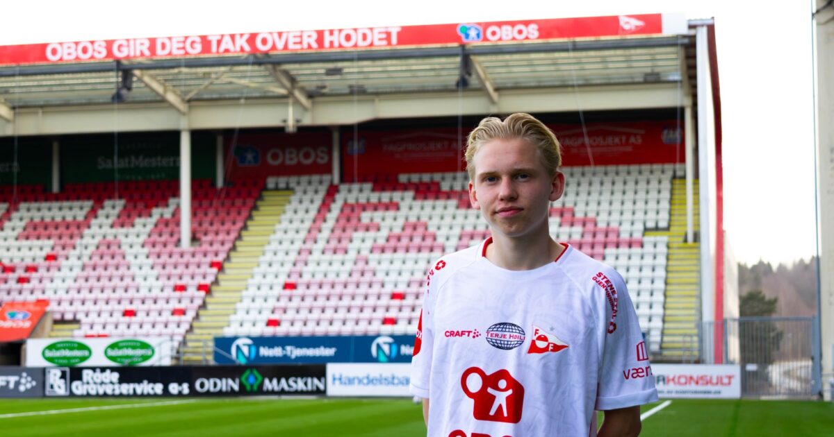 Purung nordmand slår vild Ødegaard-rekord Foto: Fredrikstad FK