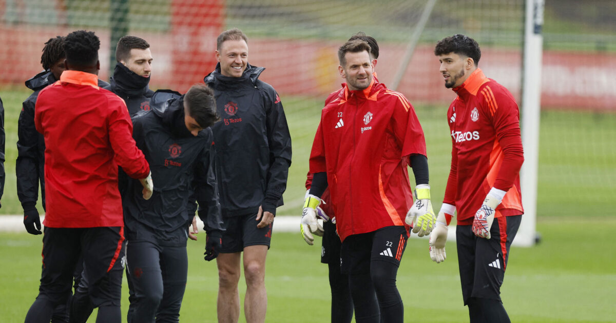 Veteranmålmand fortsætter i Manchester United Foto: Ritzau Scanpix/REUTERS