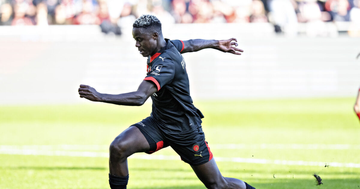 Franculino sikrede FCM sikker sejr over SIF i første testkamp Foto: Henning Bagger/Ritzau Scanpix