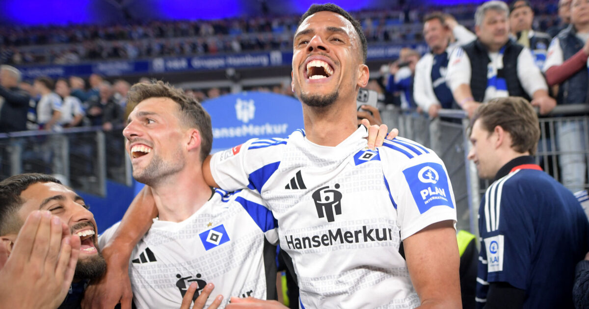 Jubel i Hamborg: HSV gældsfri for første gang i historien Foto: Ritzau Scanpix/REUTERS