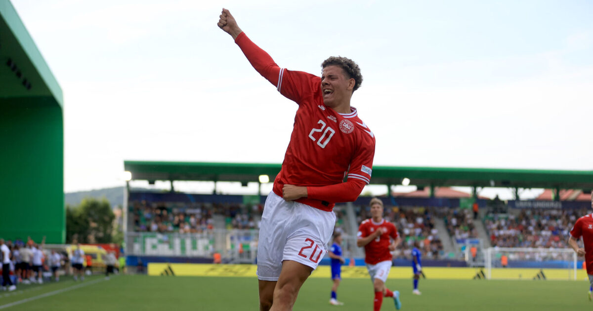 Målscorer Bischoff: Det er så forfærdeligt Foto: Aleksandar Djorovic/Ritzau Scanpix