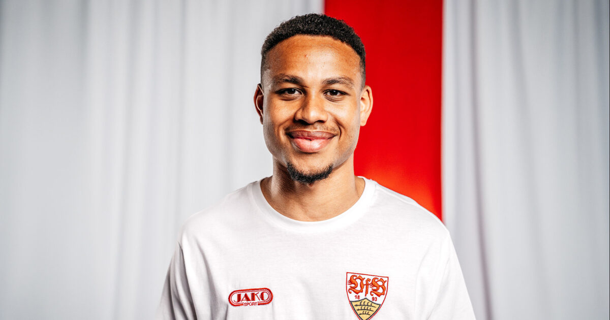 Kæmpede sig tilbage: Nu har Nartey forlænget med Stuttgart Foto: vf Stuttgart