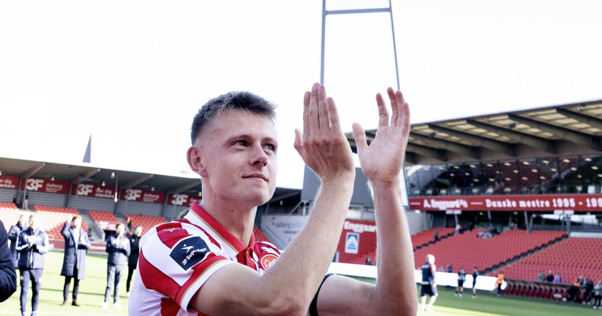 FC Nordsjælland melder sig ind i kampen om AaB-stjerne: Har sendt et bud Foto: Henning Bagger/Ritzau Scanpix