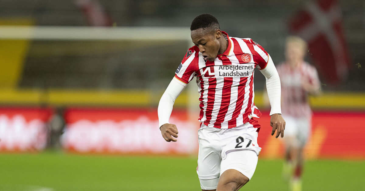 AaB’s hattrick-helt: Giver mig mere selvtillid til at levere perfekt Foto: Claus Bech/Ritzau Scanpix