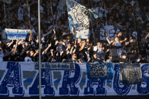 AGF's fans på plads mod FC Midtjylland.