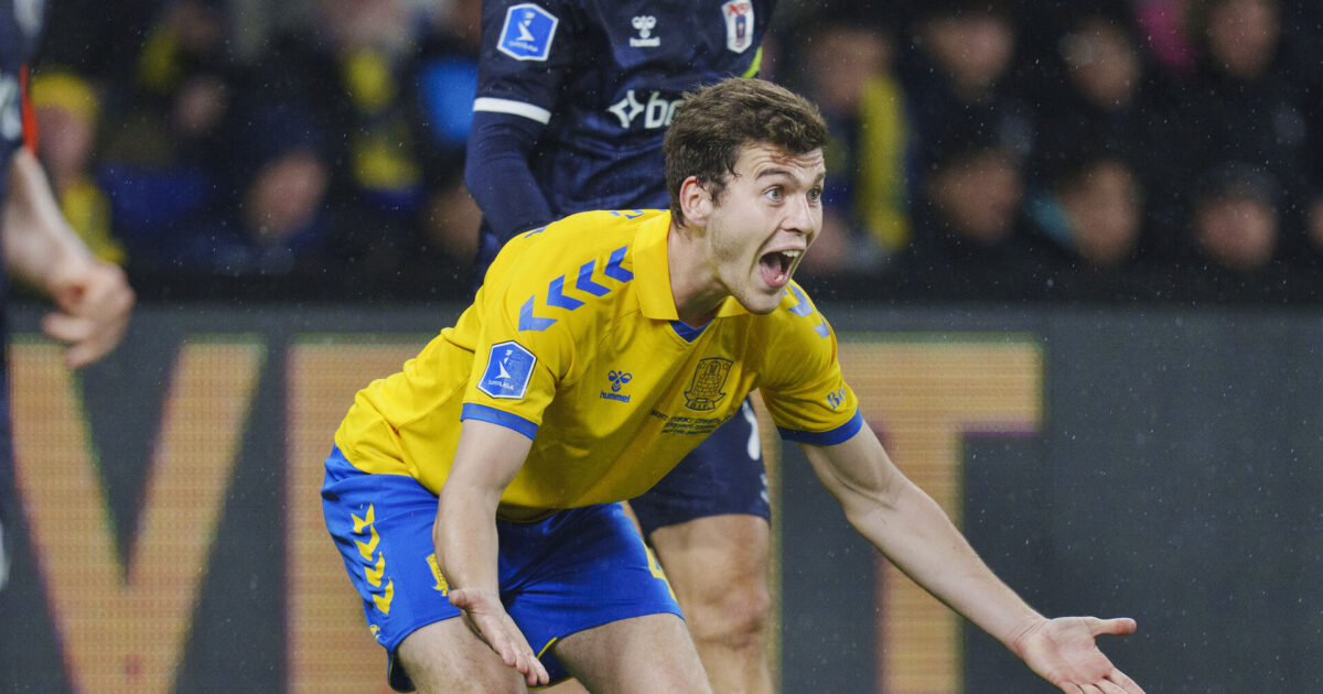 Medie: Så meget får Brøndby for Jacob Rasmussen Foto: Liselotte Sabroe/Ritzau Scanpix