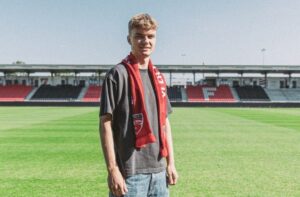 Adam Nygaard præsenteres i FC Fredericia.