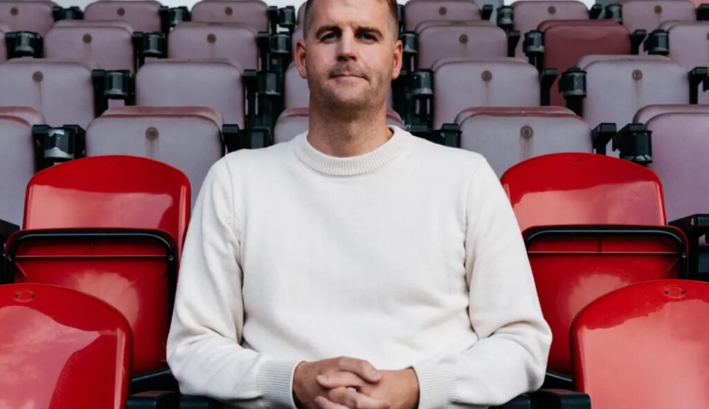 Alexander Riget på Right to Dream Park.