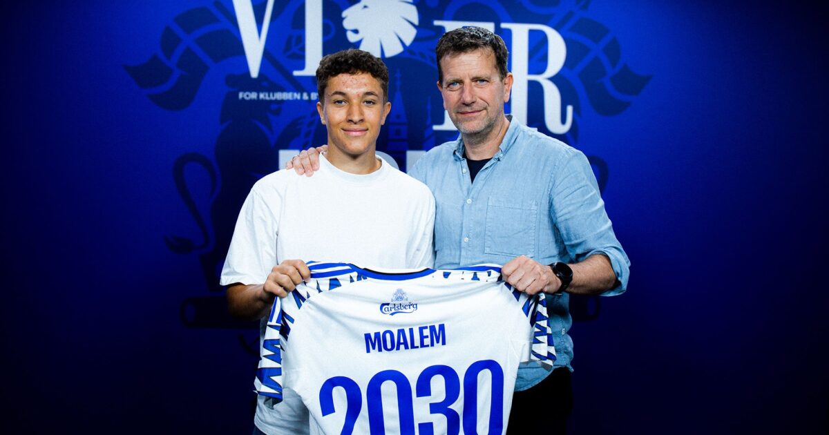 FCK forlænger og forfremmer midtbanetalent til superligatrup Foto: F.C. København