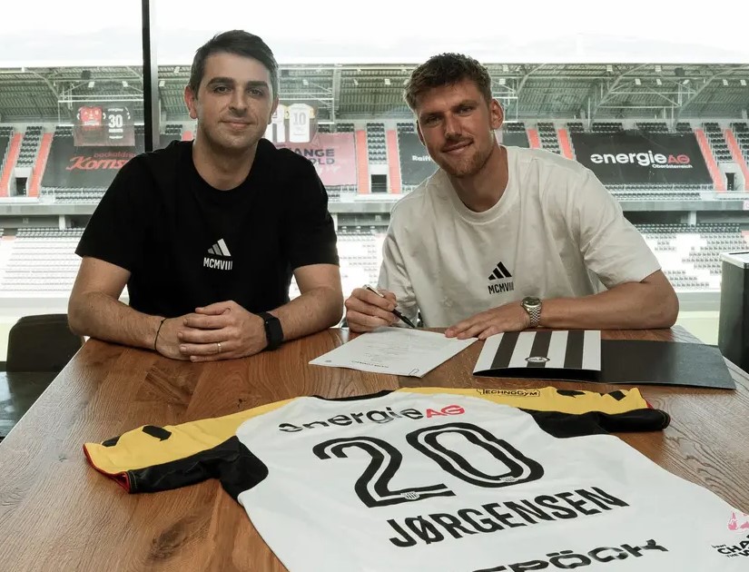 Kasper Jørgensen skriver under i LASK Linz.
